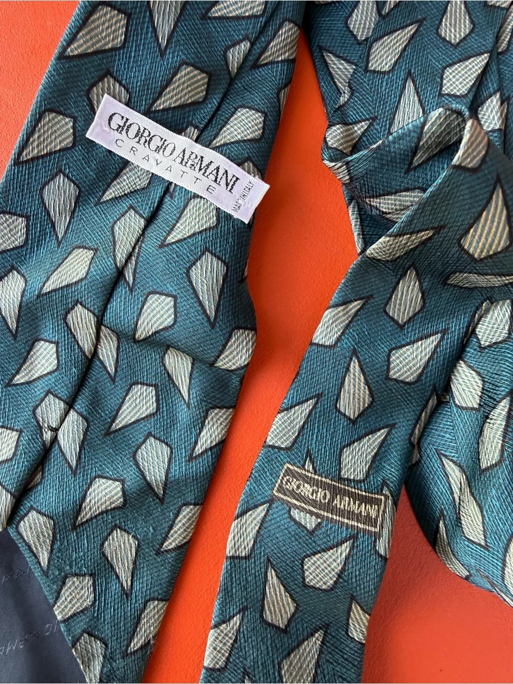 Giorgio Armani Tie 100% silk vintage